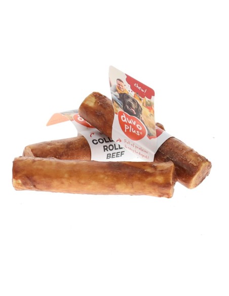 DUVO Chew Rolls Colágeno de Buey T-M 12.5x3cm | Snack natural para perros medianos y grandes