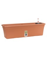 Maceta Balcón Watersys 60 cm Terra con Autorriego | Decoración y Funcionalidad | Endanea Garden