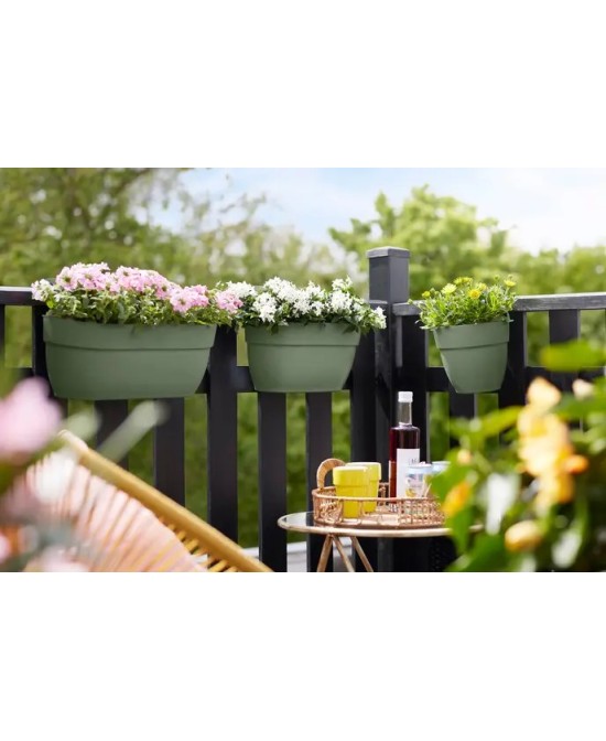 MACETA VIBIA CAMPANA EASY HANGER VERDE PISTACHO