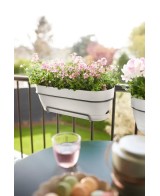 Maceta Vibia Campana Trough 50 Blanca Silky | Elegante y Moderna | Endanea Garden

