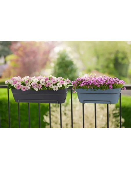 Vibia Campana Trough 50 Antracita | Jardinera Rectangular Moderna | Endanea Garden

