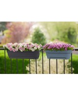 Vibia Campana Trough 50 Antracita | Jardinera Rectangular Moderna | Endanea Garden

