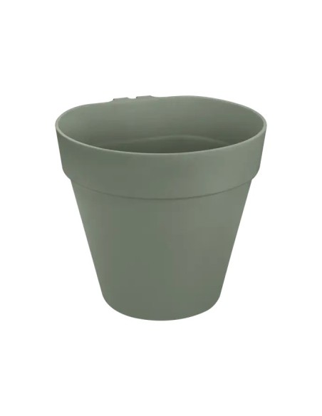 MACETERO DOBLE 15CM VERDE