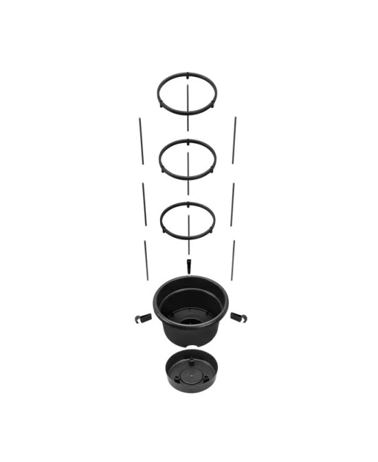 Maceta GB Tomates 33 cm Negra para Cultivo Interior y Exterior | Endanea Garden

