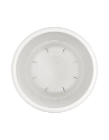 Maceta Redonda Amiga Blanco Sedoso 47 cm | Elegante y Resistente | Endanea Garden

