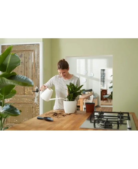Hidrojardinera Insert 33cm Negro  Autorriego y Diseño Moderno para tu Jardín y Hogar

