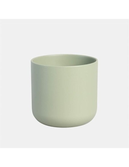 Maceta Sita Verde Menta 11x11.5cm Herstera  Diseño moderno y fresco para plantas

