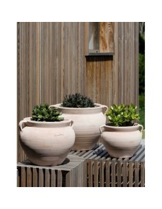 Bol con Asas 28x28 cm  Macetero Decorativo y Multifuncional para Interior y Exterior | Endanea Garden 2
