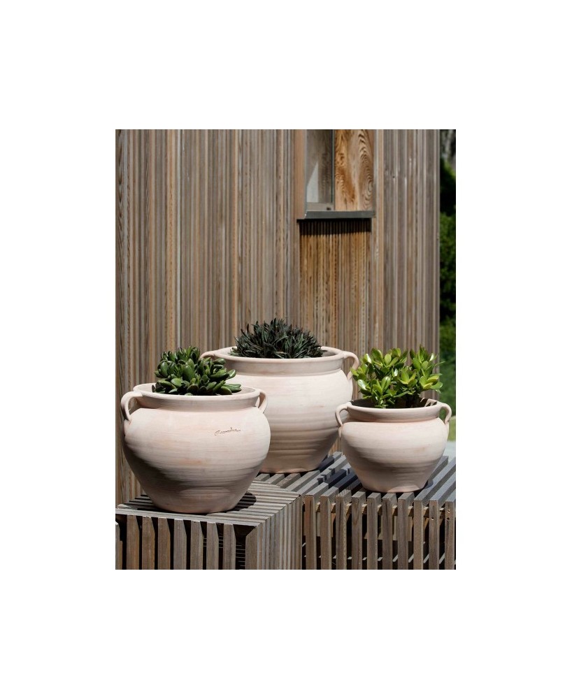 Bol con Asas 28x28 cm  Macetero Decorativo y Multifuncional para Interior y Exterior | Endanea Garden

