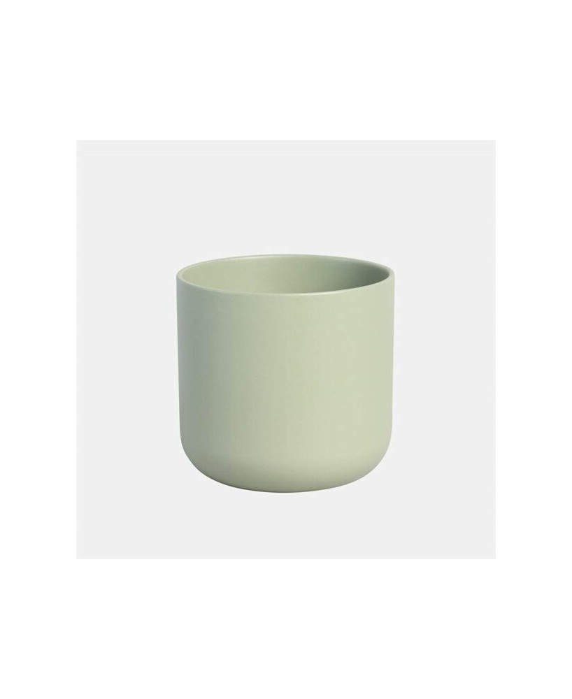 Maceta Sita Verde Menta 26.5x26 cm  Estilo Herstera

