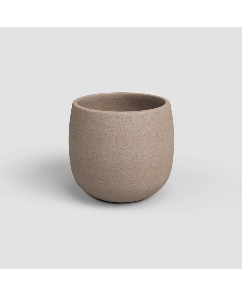 Maceta Hemera 33 cm Topo  Moderna y Resistente para Plantas Medianas

