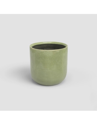 Maceta Jupiter 33cm Verde Agua  Grande, resistente y decorativa para interior o exterior

