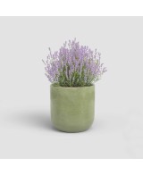 Maceta Jupiter 33cm Verde Agua  Grande, resistente y decorativa para interior o exterior

