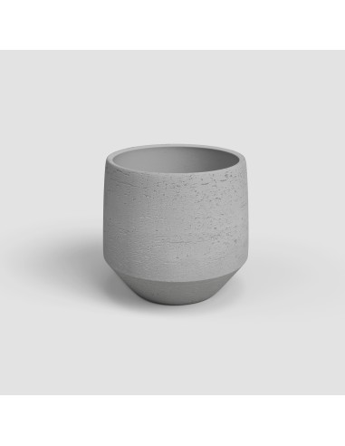 Maceta Venus 20 cm MA Gris Claro  Diseño Moderno y Resistente para Interior y Exterior

