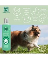 Men For San Champú Hidratante 300ML para Perros | Limpieza y Cuidado del Pelaje