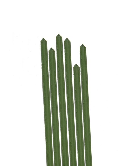 Tutor de Acero Plastificado 120cm Faura para Plantas Jardín Huerto