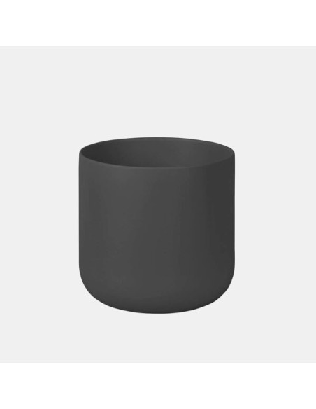 Maceta Sita Antracita 15x14.5 cm | Diseño Elegante y Duradero Herstera

