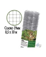 MALLA CUADRADA GALVANIZADA 0,5X10MT 19MM