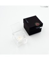 FLOWER CUBE ROSA 6X6 +PACKAGING BLANCO