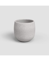 Maceta Hemera 25 cm Crema  Diseño Moderno para Interiores y Exteriores | Endanea Garden

