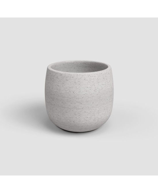 Maceta Hemera 29 cm Crema  Elegancia y Durabilidad para Tu Jardín | Endanea Garden

