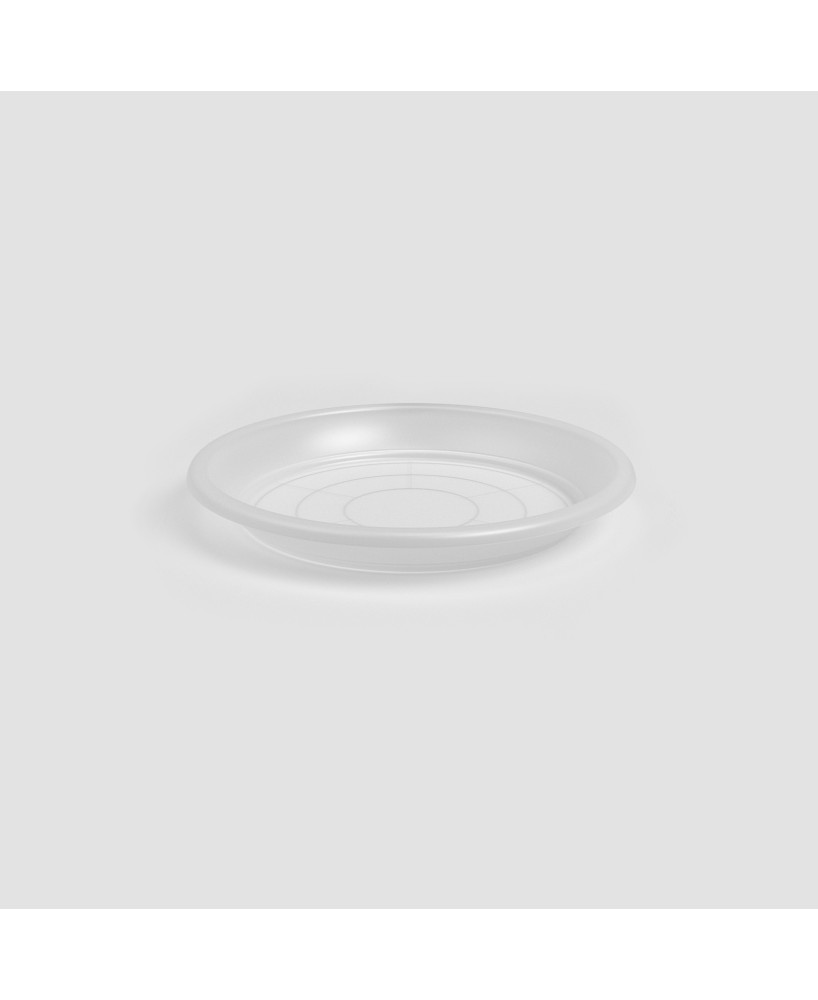 Platillo Redondo de Plástico Reciclado 0,14L | Resistente UV e Impermeable

