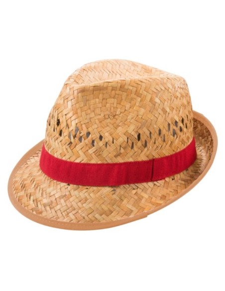 SOMBRERO DE PAJA KIDS GARDEN CINTA ROJA TALLA 53