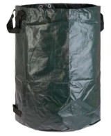Saco de Jardín 270L con Anillo Metálico y 4 Asas  Resistente y Lavable

