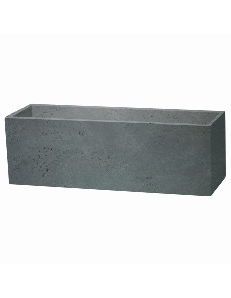 Balconera Gypse Gris 50 cm  Moderna y Resistente para Balcones y Terrazas | Endanea Garden

