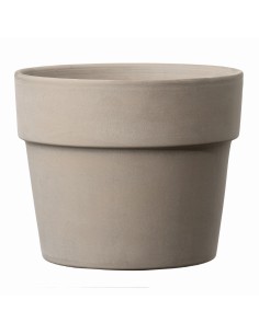 Macetero Perfetto Grafito 20cm | Macetero Resistente y Estilizado para Interior y Exterior

