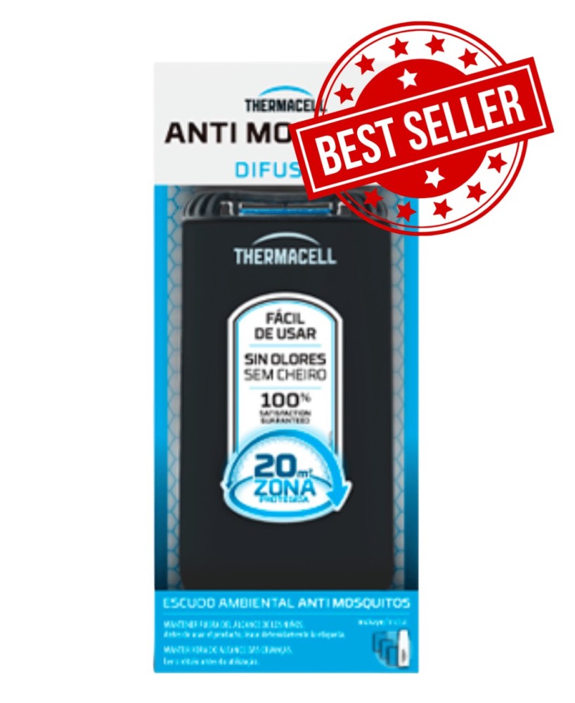 Escudo Protector Antimosquitos 20m² con Praletrina  Sin Olores ni Llamas

