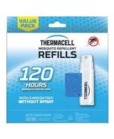 Recarga Thermacell 120h  Almohadillas repelentes y cartuchos gas para protección contra mosquitos

