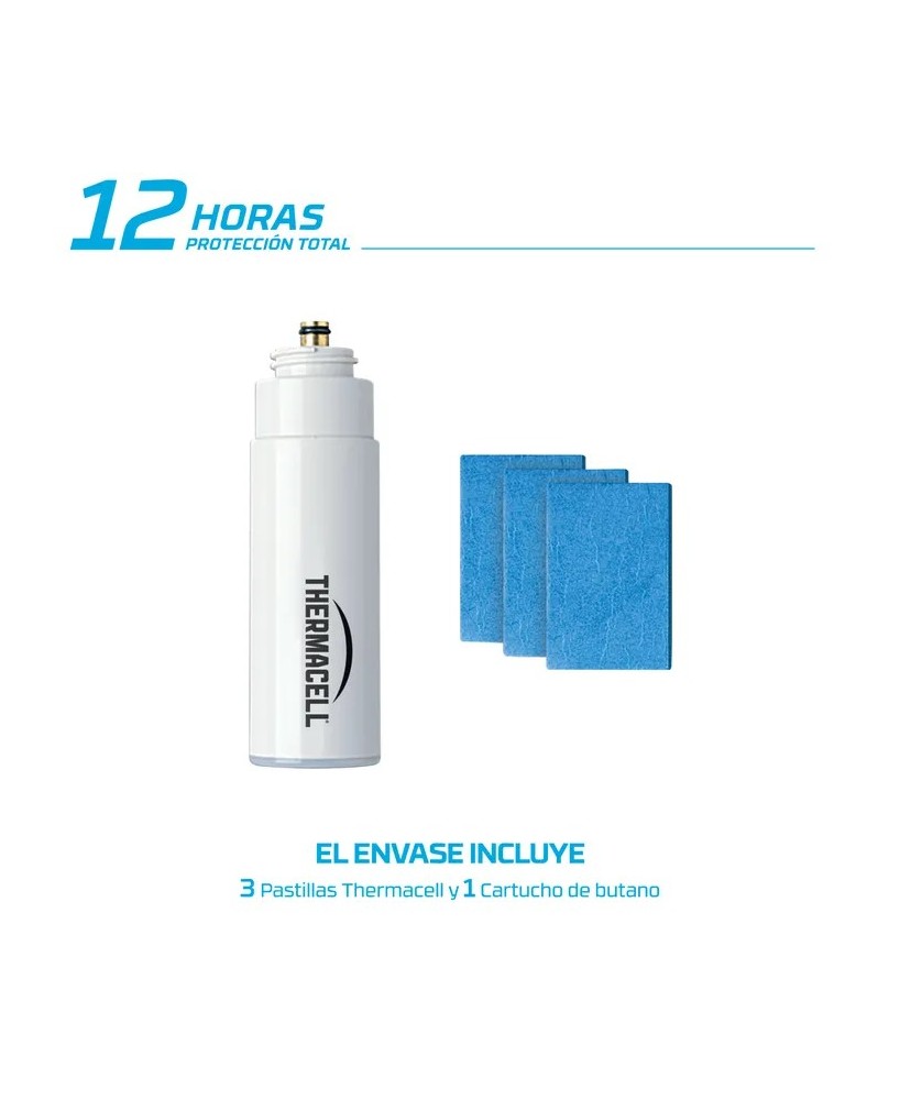 Recambios Thermacell Antimosquitos 12h  Protección Eficaz sin Olores ni Llamas

