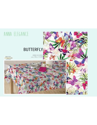 MANTEL ANTIMANCHAS R.BUTTERFLY