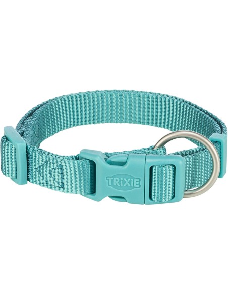COLLAR PREMIUM S-M 30-45CM/15MM AQUA