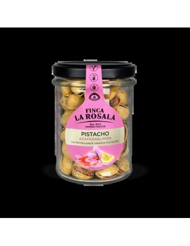 PISTACHO FINCA LA ROSALA AZAFRAN Y LIMON FCO. 90 G