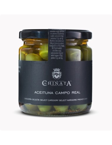 ACEITUNA LA CHINATA CAMPO REAL FCO. 350 G