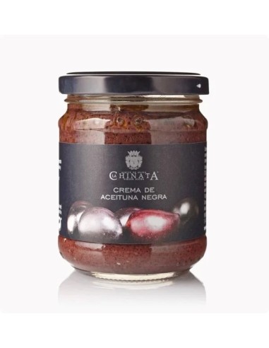 CREMA DE ACEITUNAS NEGRAS LA CHINATA FCO. 180 G