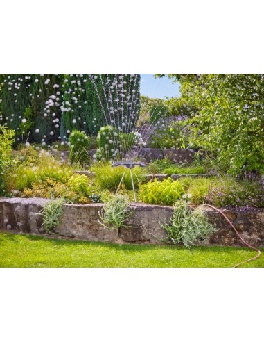 Aspersor Oscilante AquaZoom M Gardena - Riego Preciso para Césped

