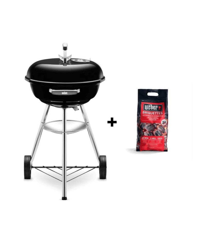 BARBACOA WEBER COMPACT 47CM NEGRO