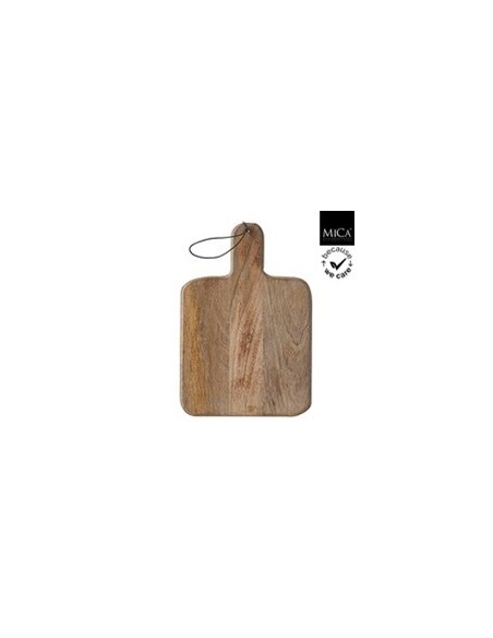 TABLA DE CORTAR DUKO CUADRADA MARRON 35X35X1CM