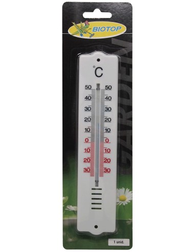 TERMOMETRO MURAL BLANCO