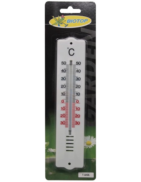 TERMOMETRO MURAL BLANCO