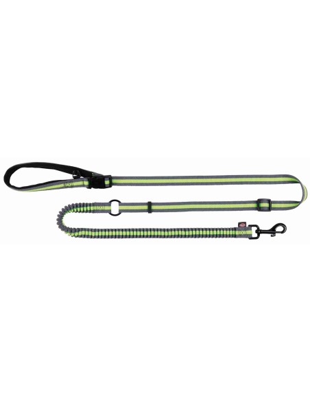 Correa para Correr Extensible 1,33-1,80M Gris 20mm | Endanea Mascotas

