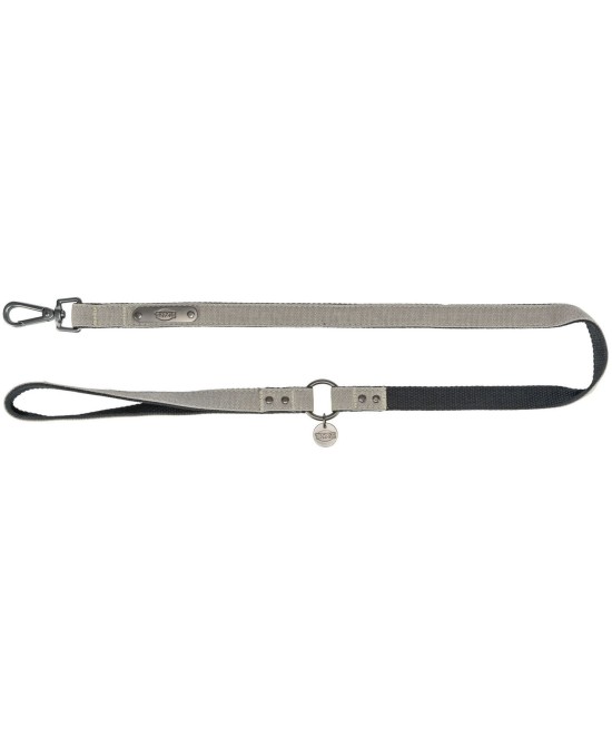 CITYSTYLE Correa para Perros S-M 1,20m x 13mm Gris Claro | Correa Resistente y Elegante