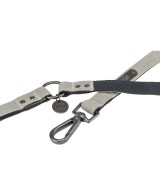 CITYSTYLE Correa para Perros S-M 1,20m x 13mm Gris Claro | Correa Resistente y Elegante