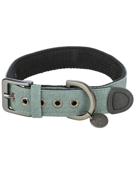 CITYSTYLE Collar Extra Ancho M Salvia | Collar Cómodo y Resistente para Perros Medianos

