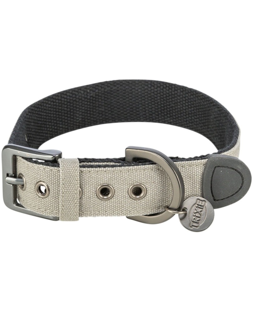 Collar CITYSTYLE Extra Ancho L-XL Gris Claro para Perros Grandes | Endanea Mascotas

