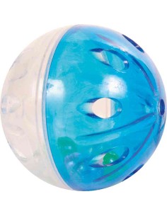 Pelotas Sonajero Plástico 4.5 cm 4 unidades | Juguete para Gatos Activos

