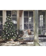 Pino Charlton Artificial Verde H230xD135cm - Árbol Navideño Grande y Realista

